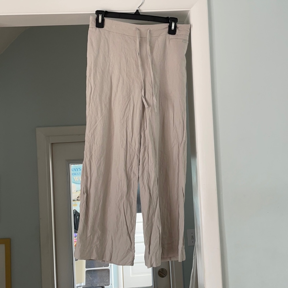Anne Klein beachy tan pants